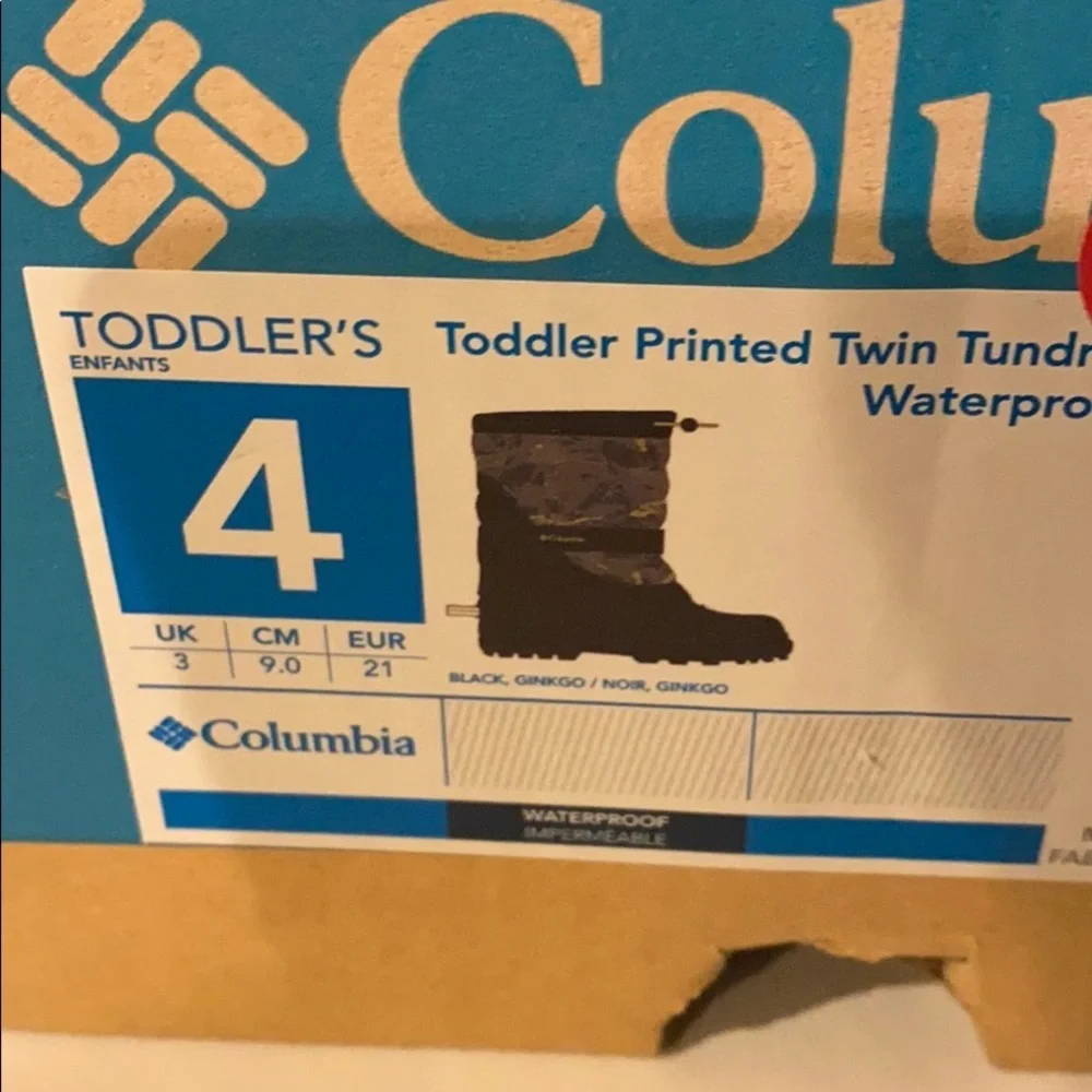 COLUMBIA twin tundra  printed boots